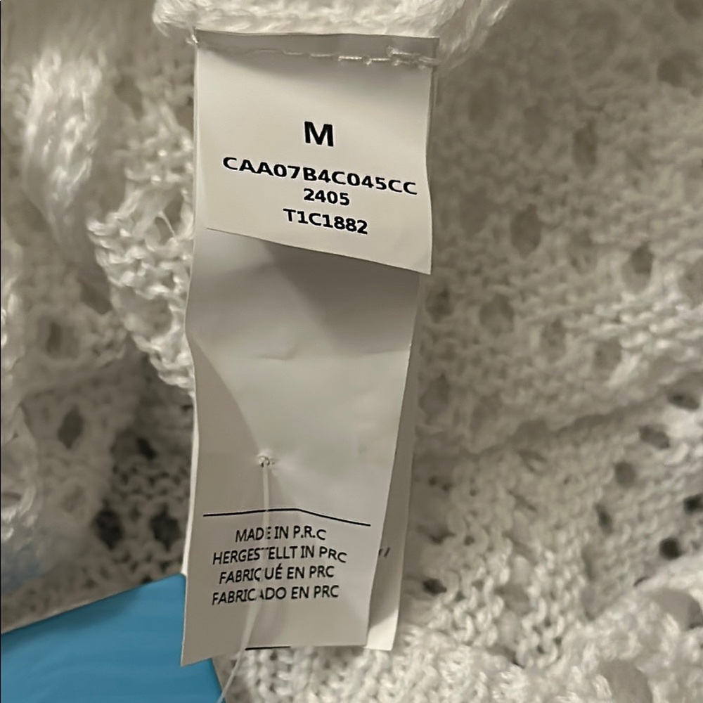 CUPSHE White Crochet Coverup NWT - Picture 9 of 9